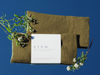 Organic Lavender + Chamomile Eye Pillow - Olive